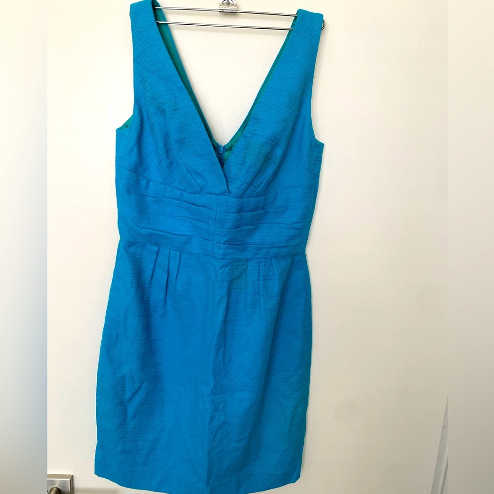 Trina Turk turquoise dress
